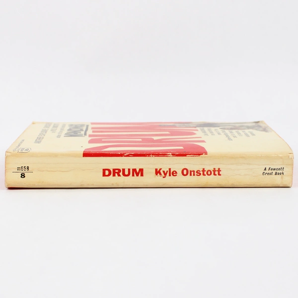 Vintage Drum by Kyle Onstott 1967 Paperback Fawcett Crest