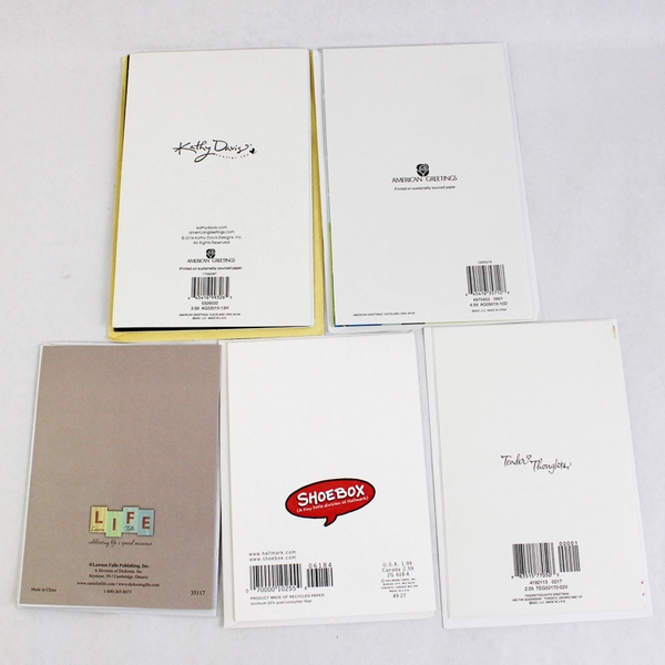 Lot of 5 Graduation Cards with Envelopes