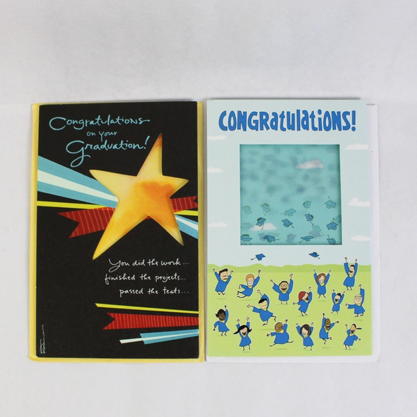Lot of 5 Graduation Cards with Envelopes