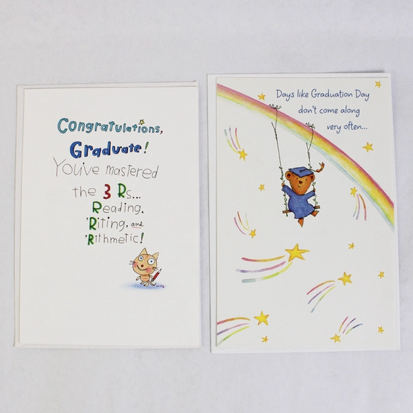 Lot of 5 Graduation Cards with Envelopes