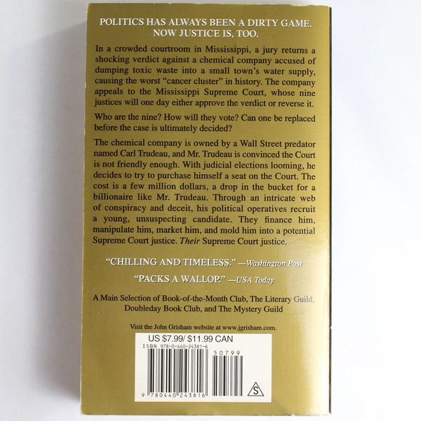 The Appeal Paperback By John Grisham 2008 Bantam Paperback 