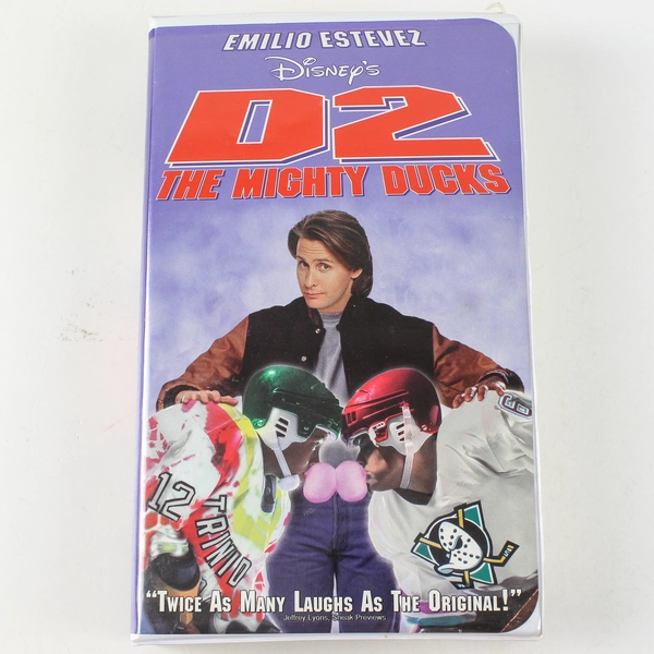 D2 The Mighty Ducks VHS 1994 Emilio Estevez