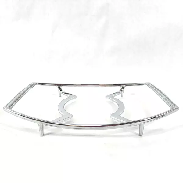 Corning Metal Casserole Dish Holder P-10-M-1 Silver Tone 13" Long