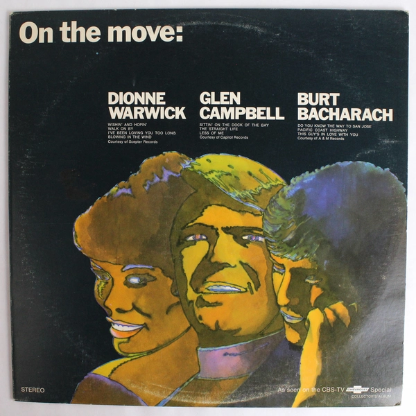 On The Move The Chevrolet 70's Vinyl LP Special Collectors Album 1969