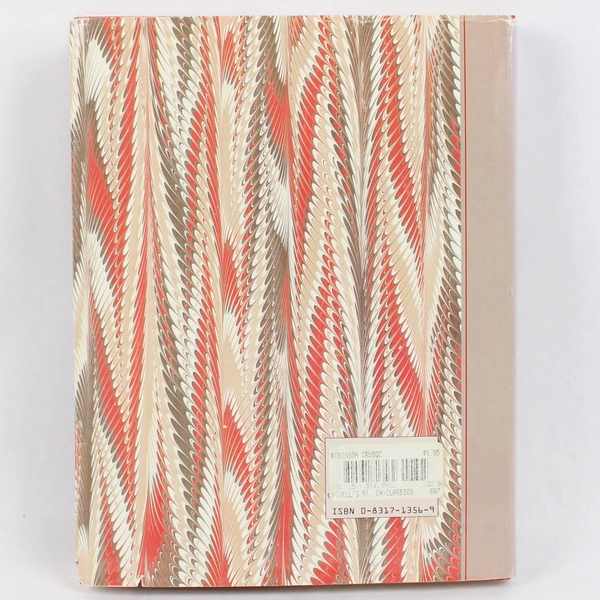 Robinson Crusoe by Daniel Defoe 1990 Hardcover Dust Jacket Printed in Norway