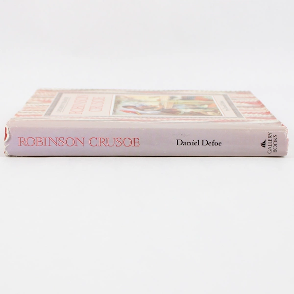 Robinson Crusoe by Daniel Defoe 1990 Hardcover Dust Jacket Printed in Norway