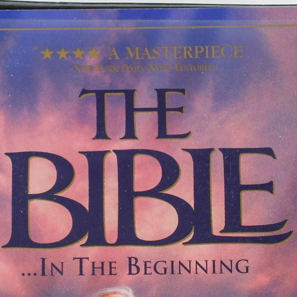 The Bible In the Beginning VHS Tape Video 1997 Sealed New
