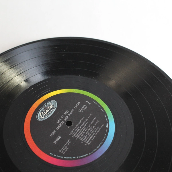 Tony Sandler and Ralph Young Side By Capitol Records Vinyl Record 1962