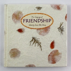 The Language of Friendship by Susan Polis Schutz 1999 Hardcover - Pre-owned