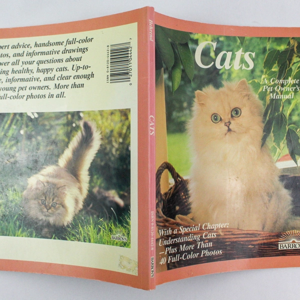 Cats: A Complete Pet Owner's Manual by Katrin Behrend 1990 Paperback