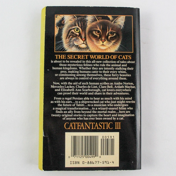 Catfantastic III by Andre Norton & Martin Greenberg 1994 DAW Paperback