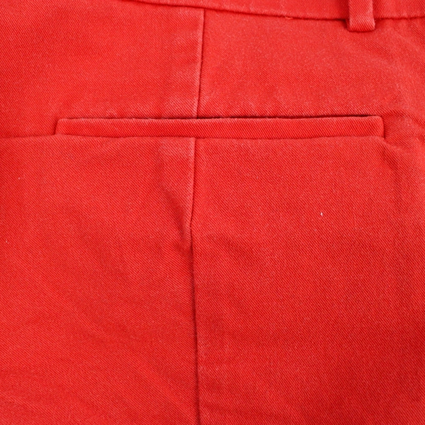 Anne Taylor Skinny Pants Women's 8 Petite Cotton Stretch Red