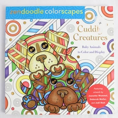 Zendoodle Colorscapes Cuddly Creatures Coloring Book St. Martin's Press Unused
