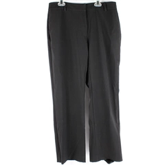Apostrophe Stretch Straight Leg Pants Women's 10S Petite Black Stretch