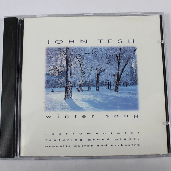 John Tesh Winter Song CD 1993 GTS Records Instrumental Relaxing Music