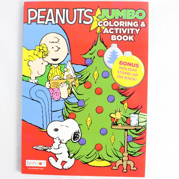 Lot of 2 Unused Bendon Jumbo Christmas and Bible Coloring & Activity Books