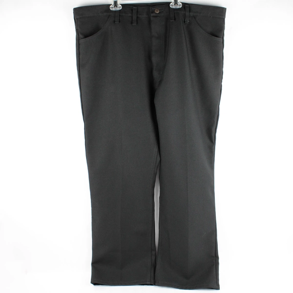 Wrangler Rancher Dress Jeans Twill Pants Men's 44W x 30L Black 82BK