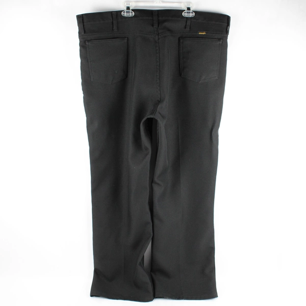Wrangler Rancher Dress Jeans Twill Pants Men's 44W x 30L Black 82BK