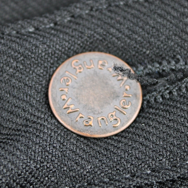 Wrangler Rancher Dress Jeans Twill Pants Men's 44W x 30L Black 82BK