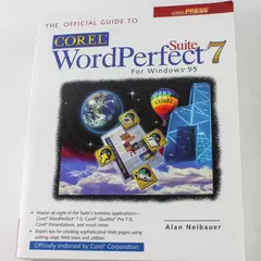 Corel WordPerfect Suite 7 by Alan Neibauer 1996 Paperback Good Condition