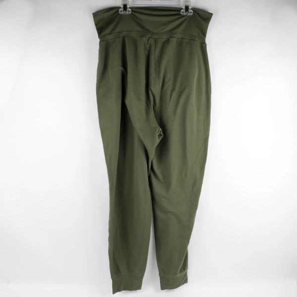 Old Navy Women's Active Green Leggings Stretchy Size Medium with Pockets