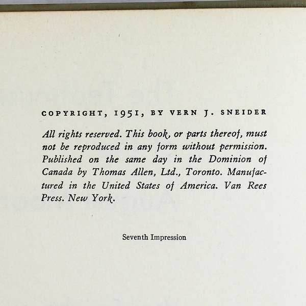 Vintage The Teahouse Of The August Moon by Vern Sneider 1951 Hardcover