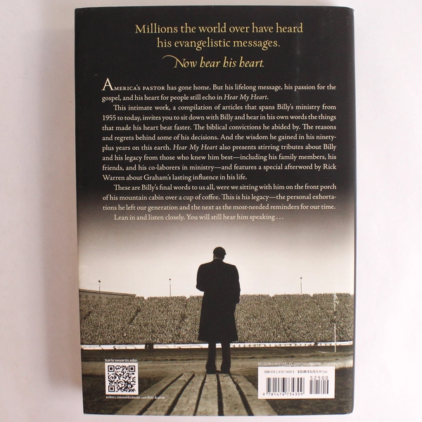 Hear My Heart: What I Would Say to You by Billy Graham 2014 Howard Books