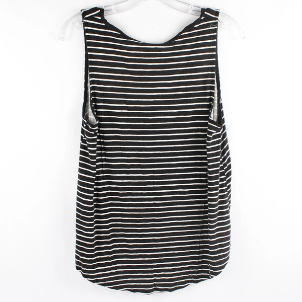 A New Day Women's Striped Slim Fit Any Day Tank Top Large
