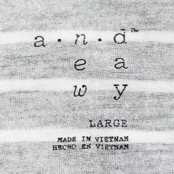 A New Day Women's Striped Slim Fit Any Day Tank Top Large