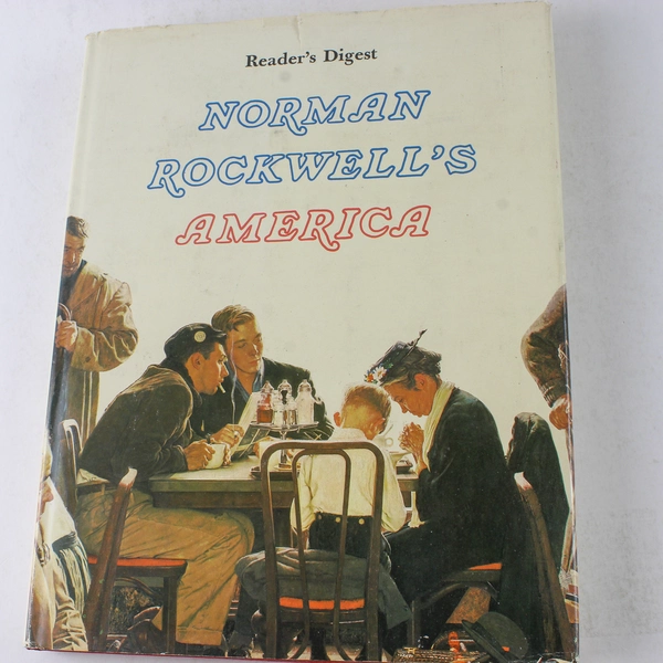 Norman Rockwell's America by Christopher Finch 1975 Hardcover - Pre-Owned