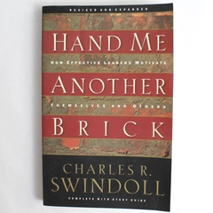 Hand Me Another Brick with Study Guide By Charles R. Swindoll 1998 PB