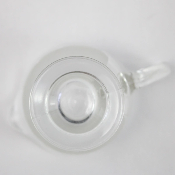 Etched Crystal Footed Creamer Leaf Dot Pattern 