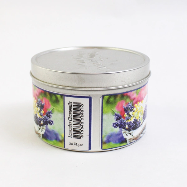Our Own Candle Co Scented Candle, 5 oz Lavender Chamomile Tin