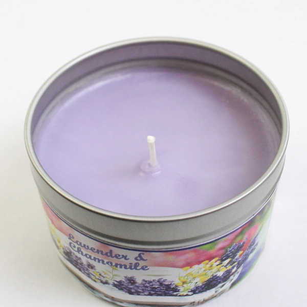 Our Own Candle Co Scented Candle, 5 oz Lavender Chamomile Tin