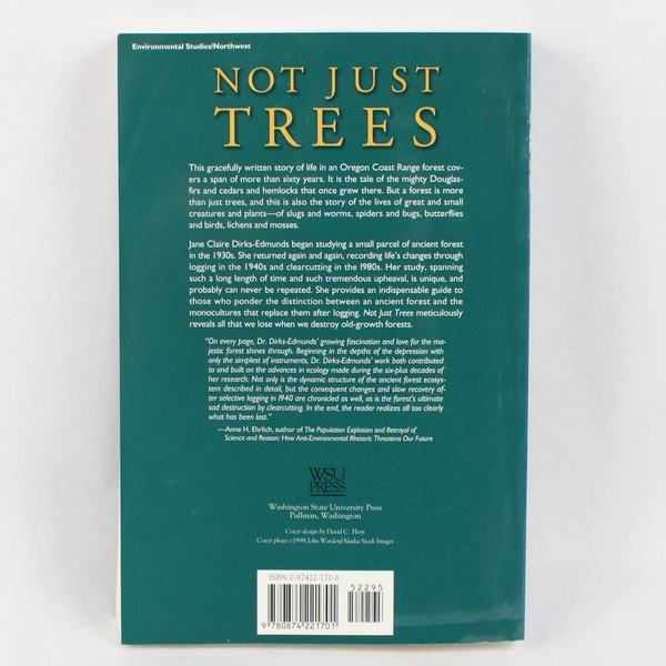 Not Just Trees by Jane Claire Dirks-Edmunds Signed Paperback 1999 1st Printing