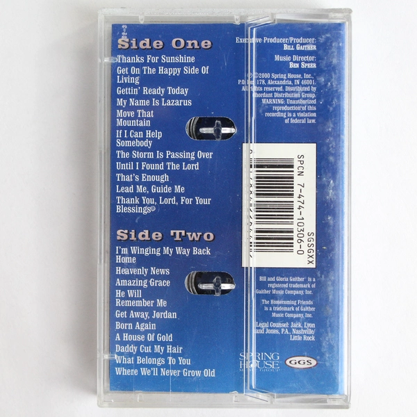 Gaither Gospel Series Harmony In The Heartland Homecoming Gospel Cassette