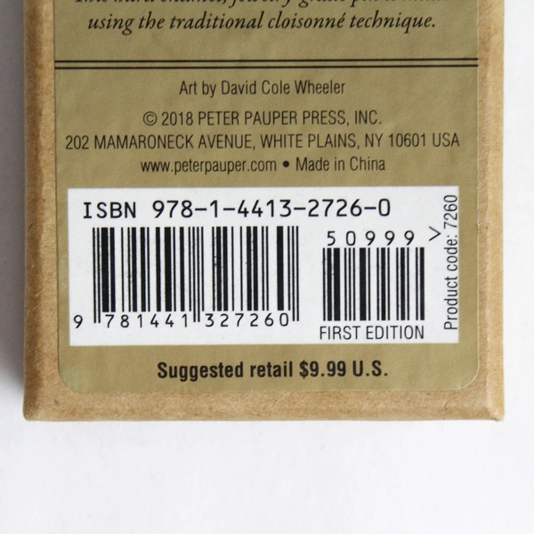 Good Idea Light Bulb Enamel Pin Peter Pauper Press