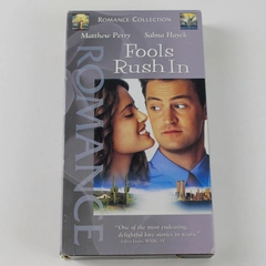 Fools Rush In VHS 1997 Romance Collection Matthew Perry Salma Hayek Movie
