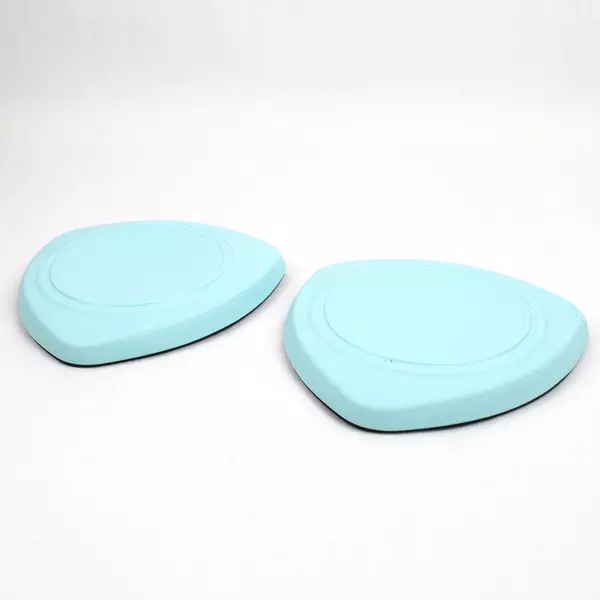 Lezer Set of 2 Cushioned Wrist or Knee Pads, Yoga Core Slider Disc Multipurpose