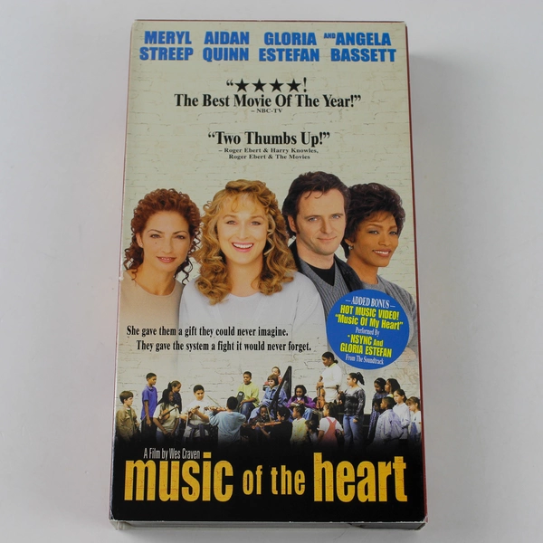 Music of the Heart VHS 2000 MiraMax Home Entertainment Meryl Streep