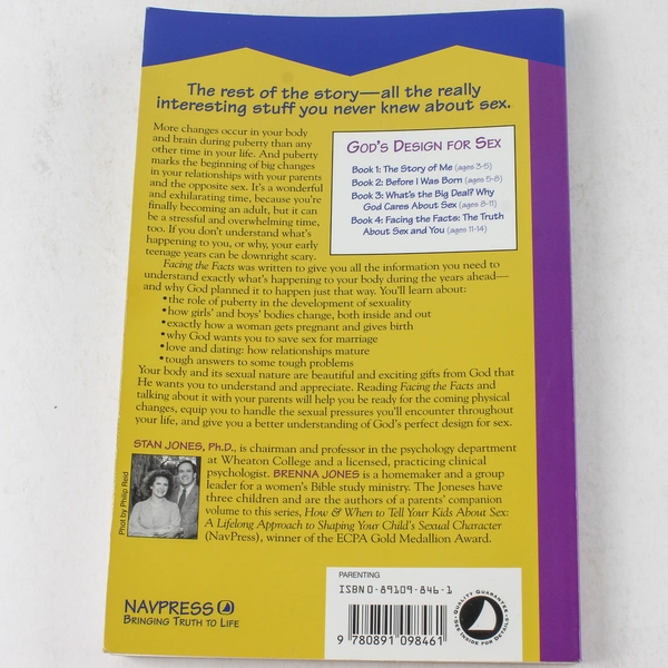 Facing the Facts by Brenna & Stan Jones 1995 Paperback Good Condition