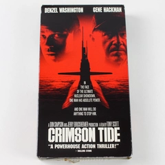 Crimson Tide Movie VHS Hollywood Pictures Denzel Washington Gene Hackman