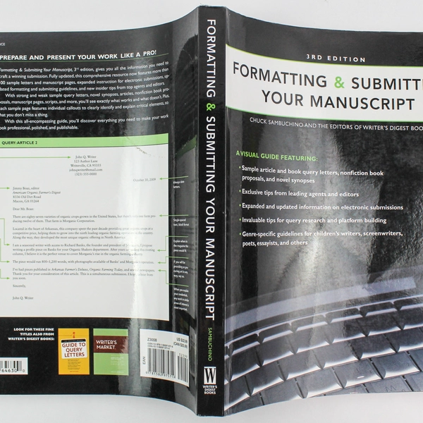 Formatting & Submitting Your Manuscript 3rd Ed. by Sambuchino - Pre-Owned PB
