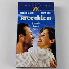 Speechless VHS 1997 Movie Time Michael Keaton Geena Davis