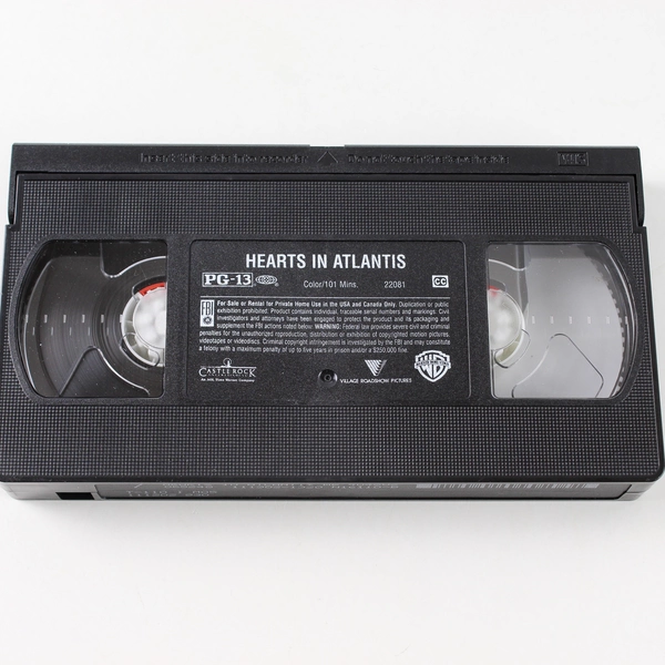 Hearts in Atlantis VHS 2001 Warner Bros Anthony Hopkins