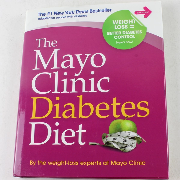 Mayo Clinic Diabetes Diet Book - Pre-Owned, Good Condition, Health Guide