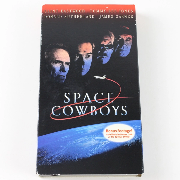 Space Cowboys VHS 2001 Warner Bros Clint Eastwood Tommy Lee Jones