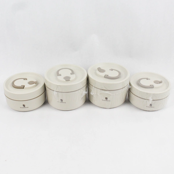 Vandhome Bento Box Set with Insulated Bag, 4 Stainless Steel Containers & Spoon