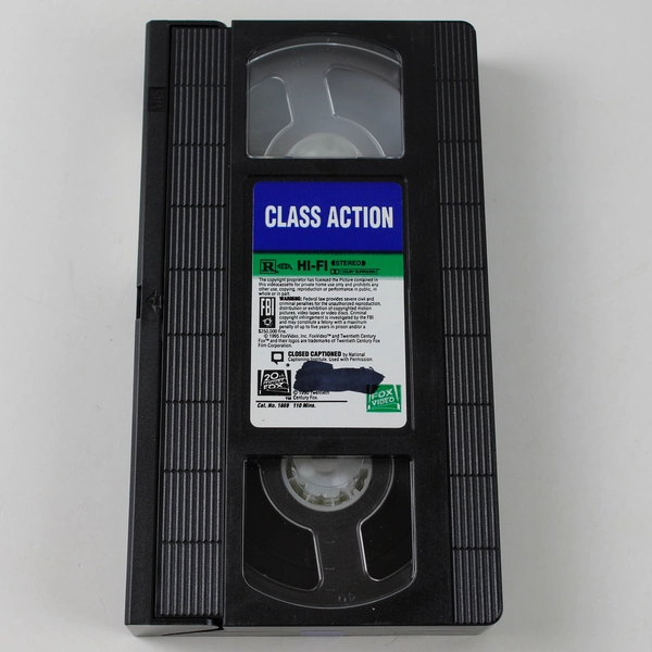 Class Action VHS 1991 Fox Video Gene Hackman Mary Elizabeth Monstrantonio