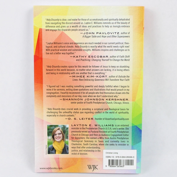 Holy Disunity by Layton E Williams 2019 Paperback 1st Edition